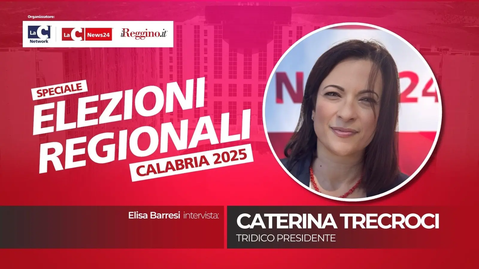 SPECIALE REGIONALI ’25 | Trecroci: «Legalità, diritti e comunità. La mia sfida parte da una Calabria che non si arrende» - VIDEO