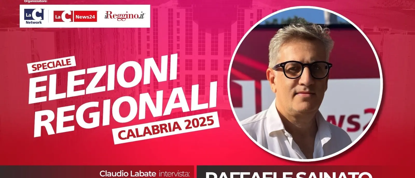 SPECIALE REGIONALI ’25 | Sainato: «Ecco perché mi sono candidato con Occhiuto» - VIDEO