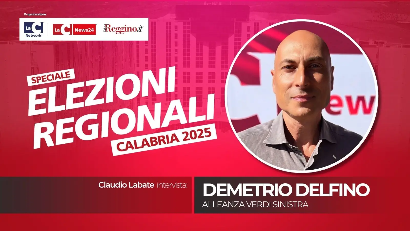 SPECIALE REGIONALI ’25 | Delfino (Avs): «Siamo la lista più a sinistra della coalizione. La Calabria deve tornare alla normalità» - VIDEO