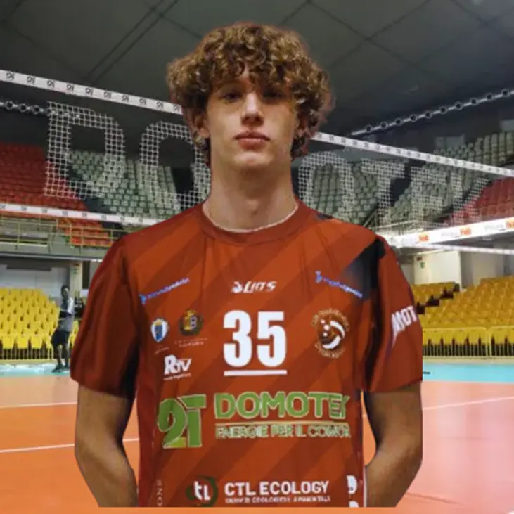 Domotek volley Reggio, la new entry Giulio Parrini: «Bella atmosfera, Reggio mi è piaciuta»
