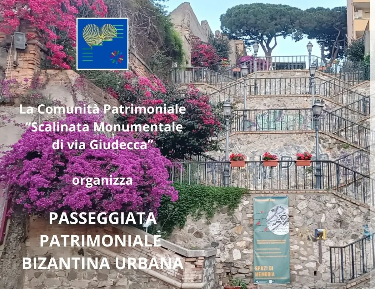 Reggio, la comunità di Via Giudecca guida la Passeggiata Patrimoniale Bizantina