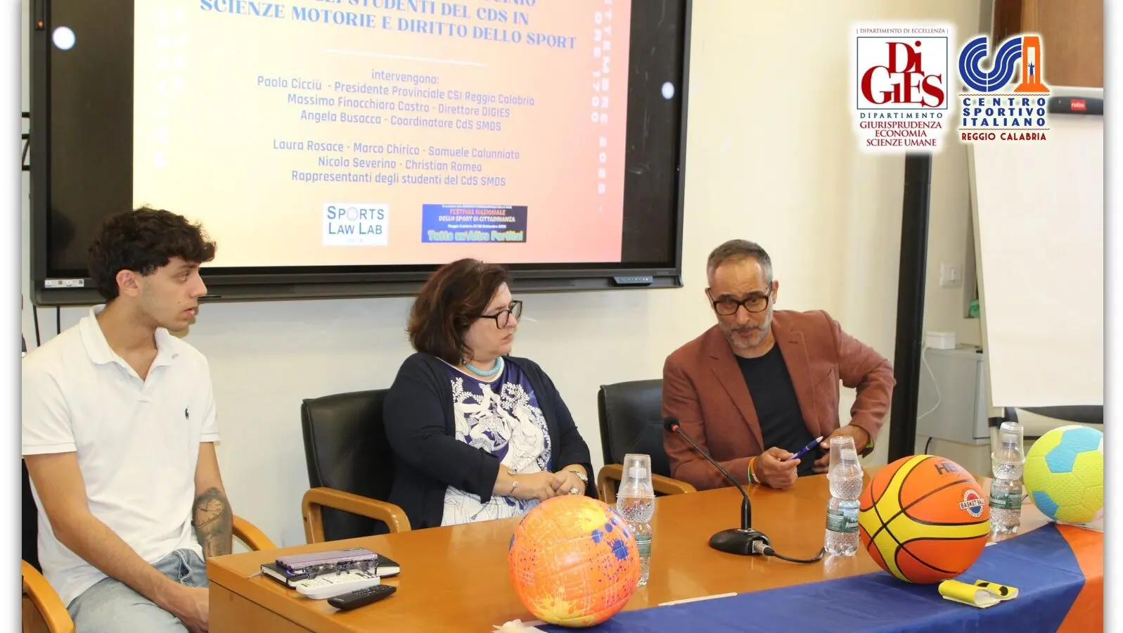 Reggio, siglata convenzione tra il CSI e l'Università Mediterranea