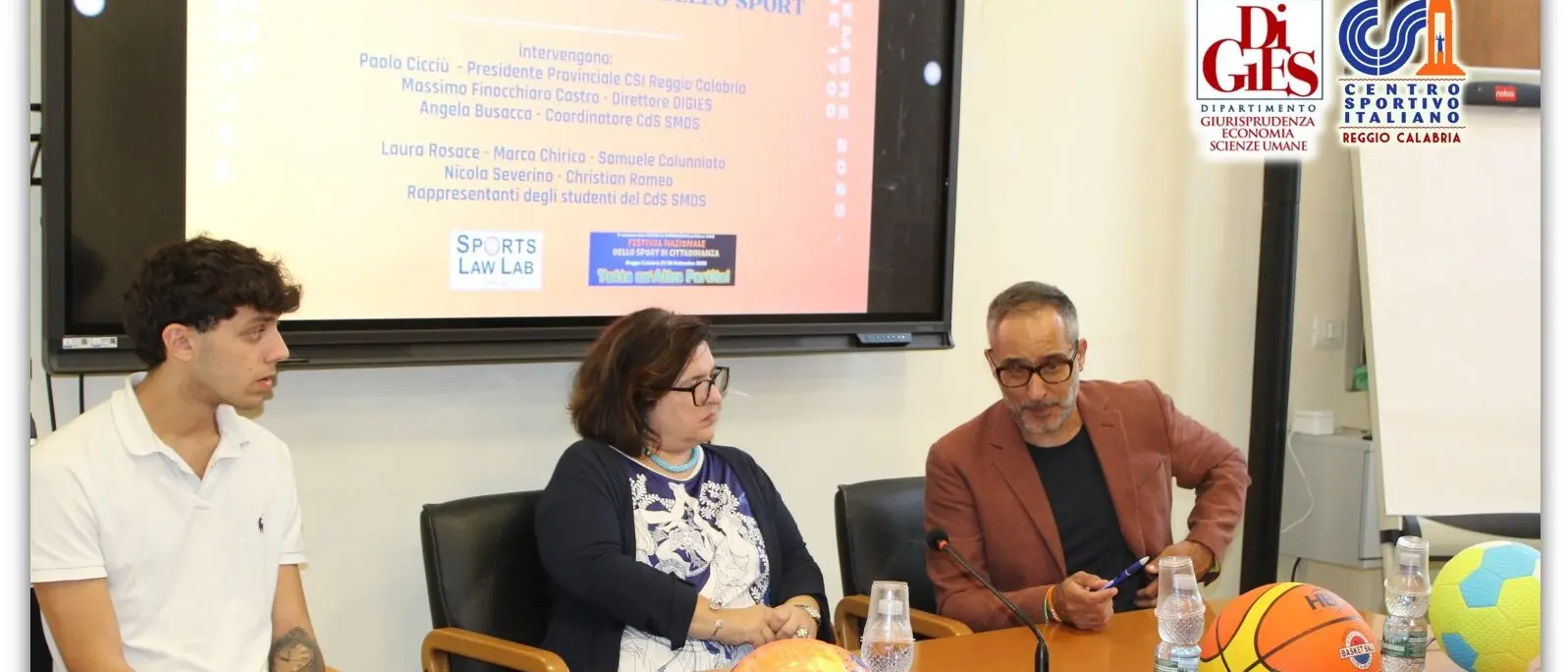 Reggio, siglata convenzione tra il CSI e l'Università Mediterranea