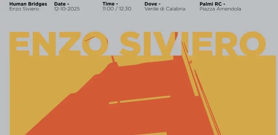 Palmi, il 12 ottobre la presentazione del libro di Enzo Siviero