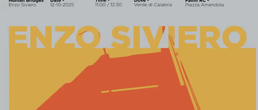 Palmi, il 12 ottobre la presentazione del libro di Enzo Siviero