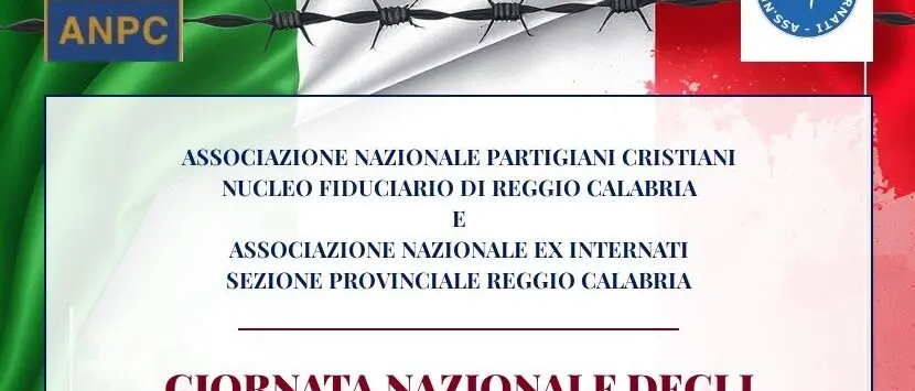 Reggio, il 27 settembre la celebrazione della prima Giornata Nazionale degli Internati Militari Italiani
