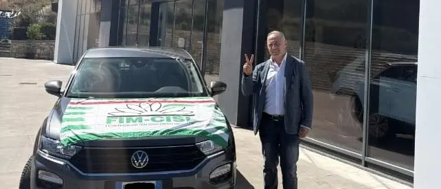 Reggio, dopo l’incendio dell’auto un fondo creato dalla Cisl per comprarne una nuova