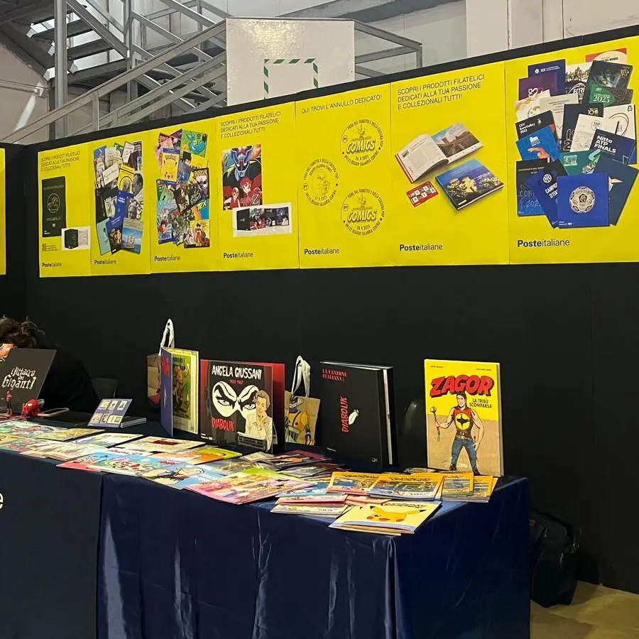 Poste Italiane partecipa al Reggio Calabria Comics con uno stand filatelico