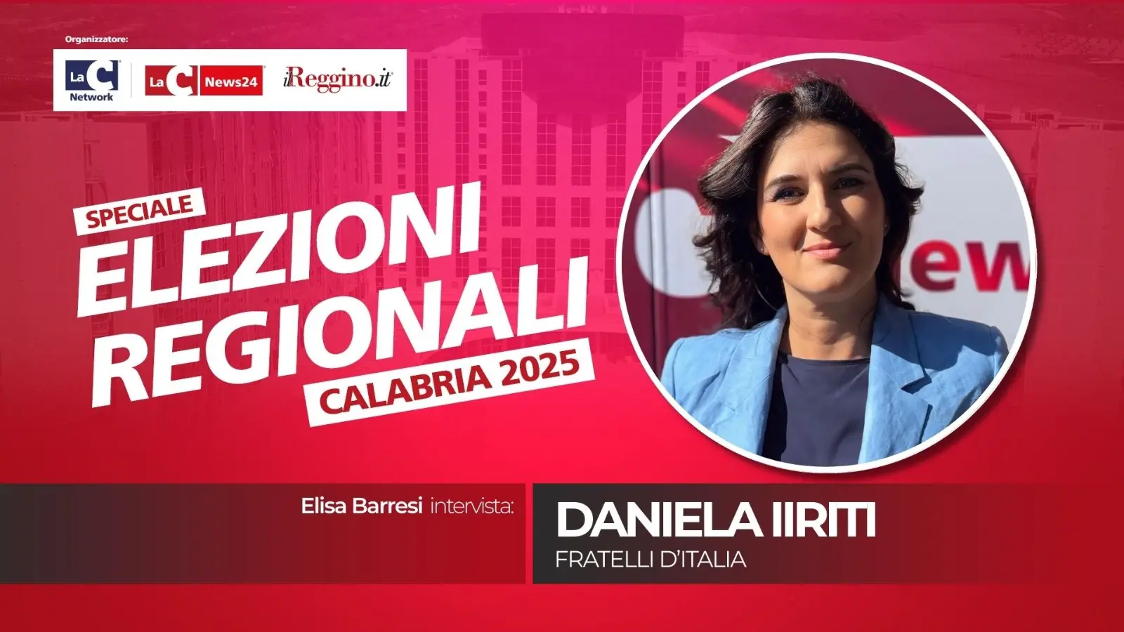 SPECIALE REGIONALI ’25 | Daniela Iiriti: «Politica come servizio. Calabria in corsa verso il futuro» - VIDEO