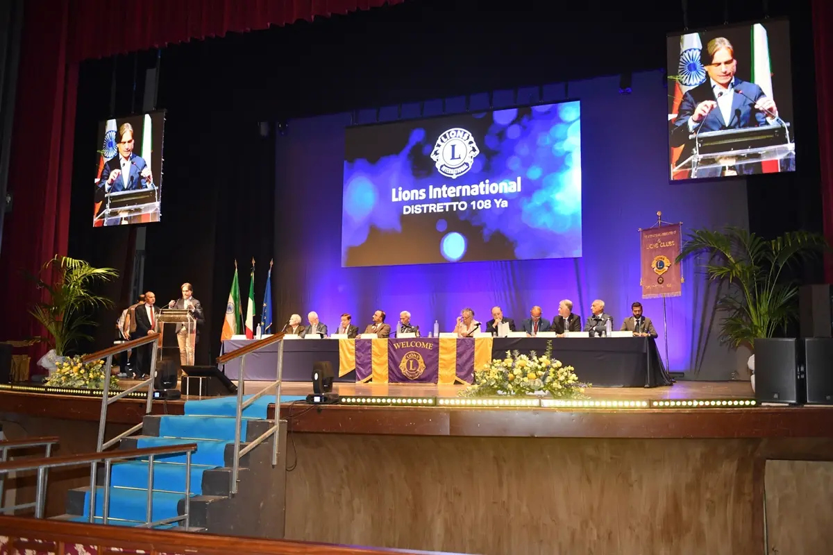 Reggio, Falcomatà al congresso distrettuale 108 YA del Lions al Teatro Cilea