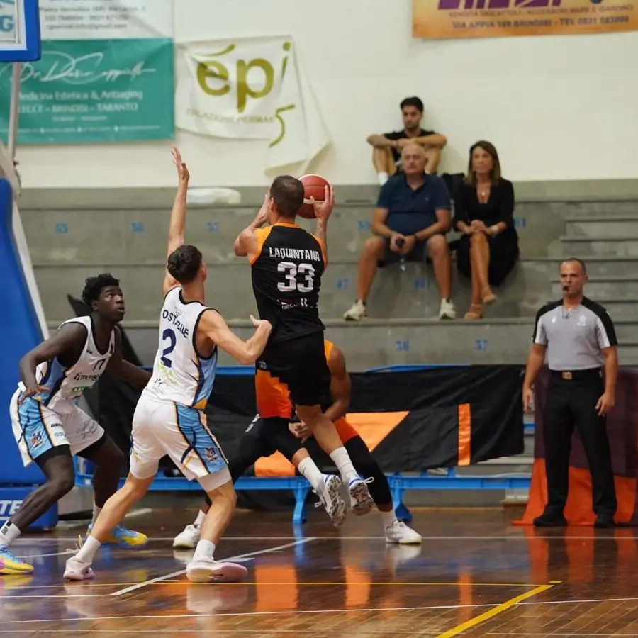 Esordio amaro per la Redel Viola, vince la Dinamo Brindisi ai supplementari