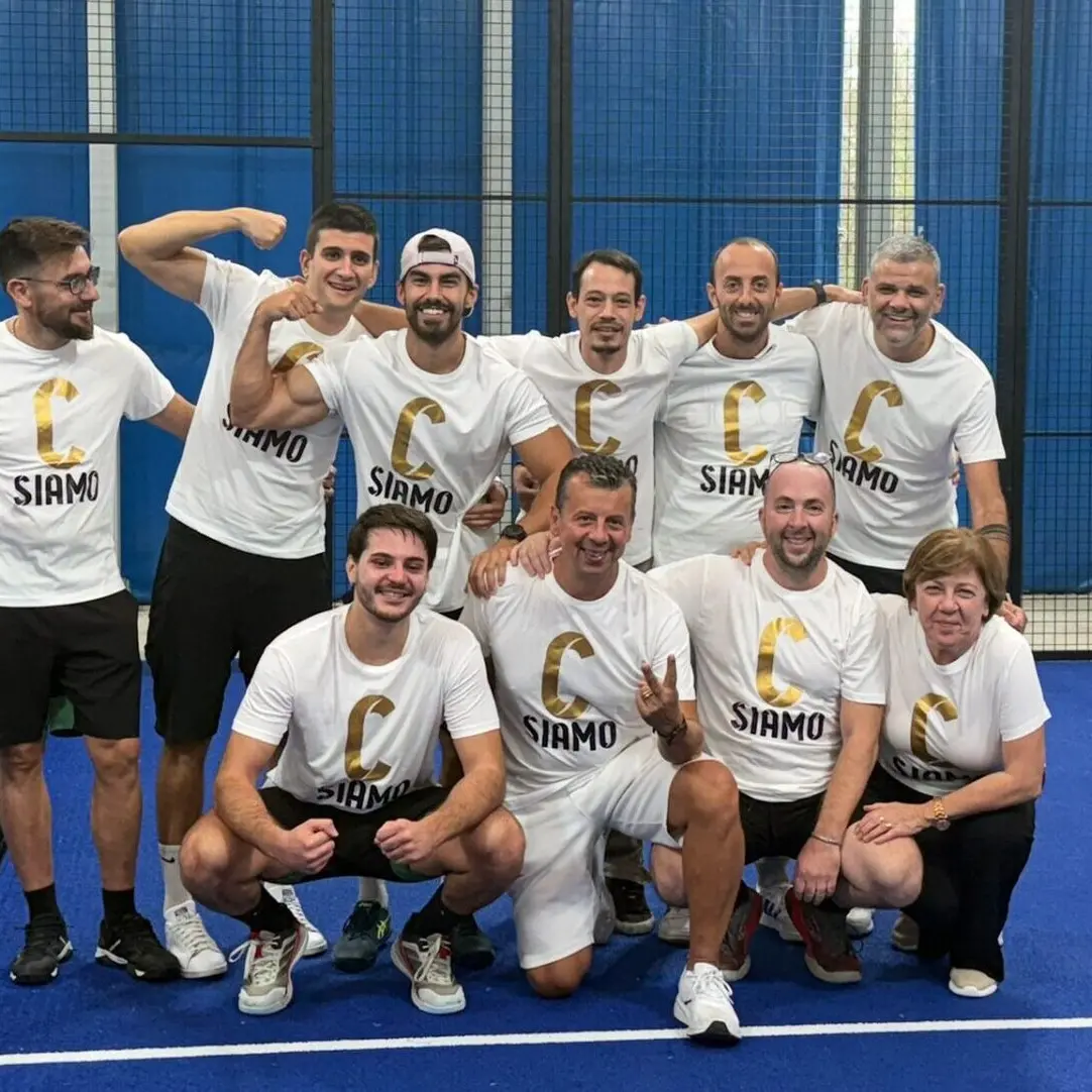 Padel, Mirabella: la squadra maschile conquista la Serie C