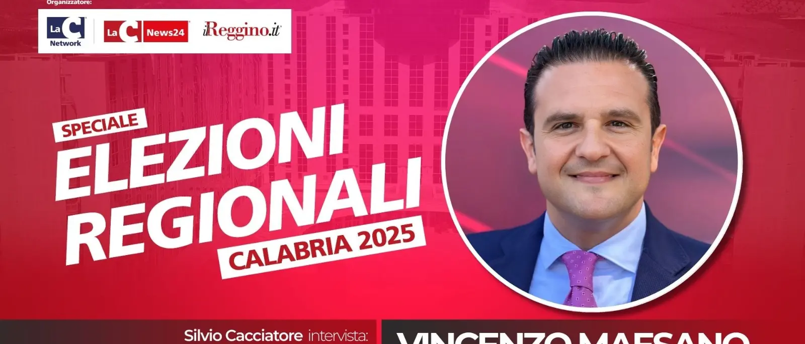 SPECIALE REGIONALI '25 | Vincenzo Maesano: «La Calabria ha bisogno di servizi e infrastrutture, non di promesse» - VIDEO