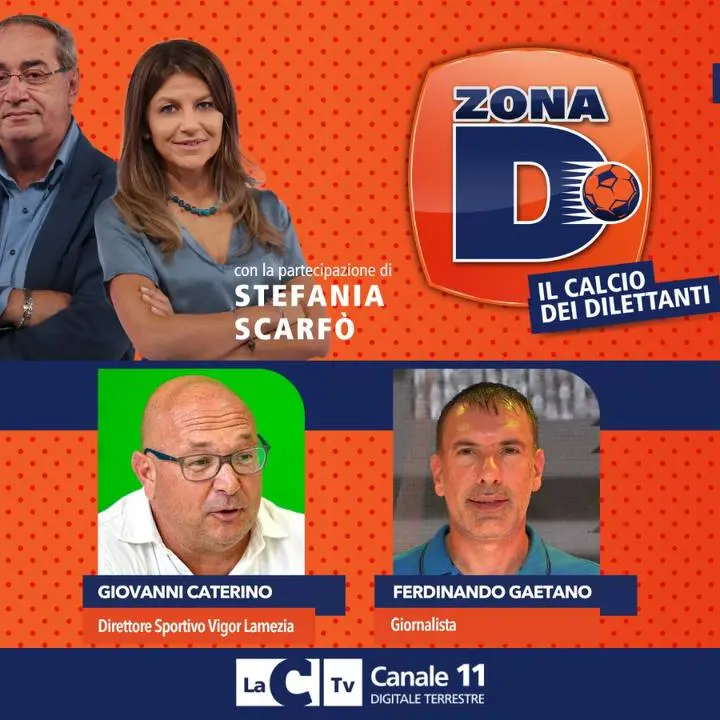 Parte questa sera \"Zona D\", il nuovo format sportivo di LaC Tv