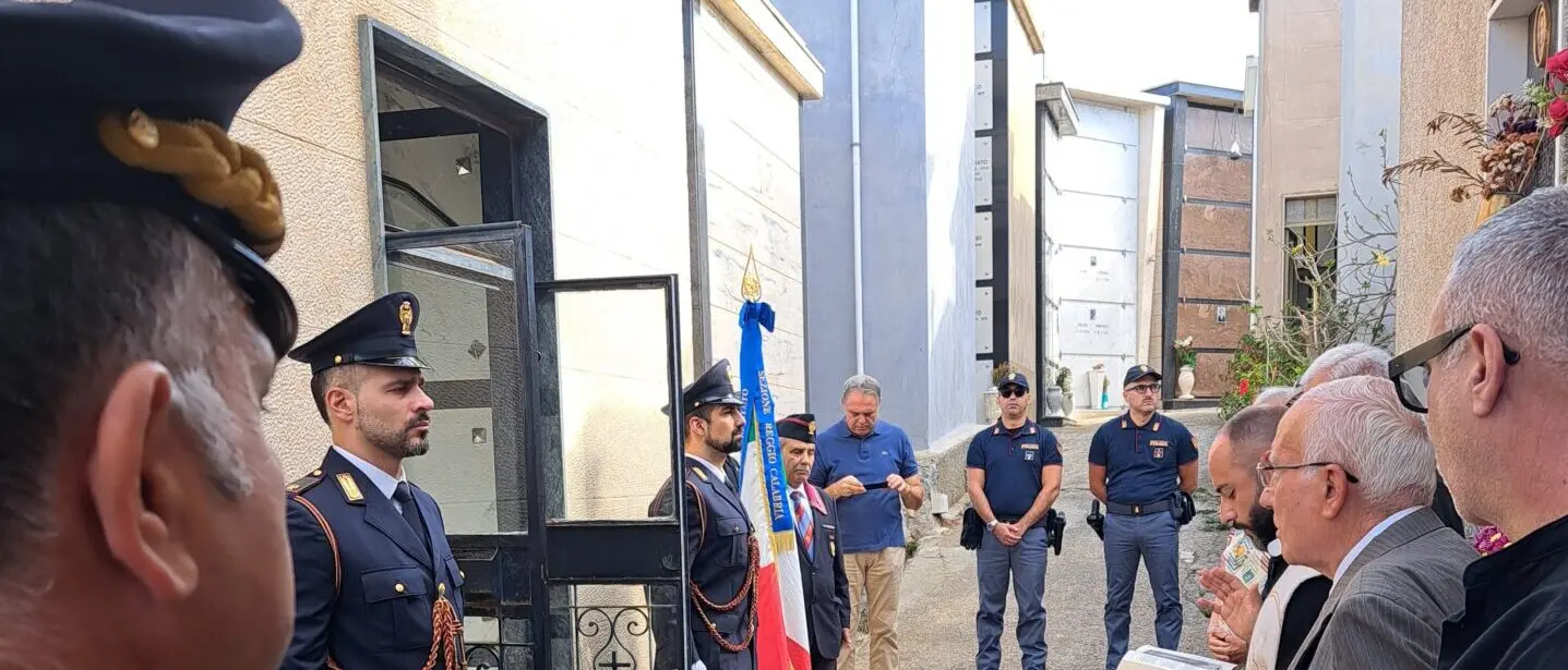 Reggio, cerimonia di commemorazione del maresciallo Filippo Foti