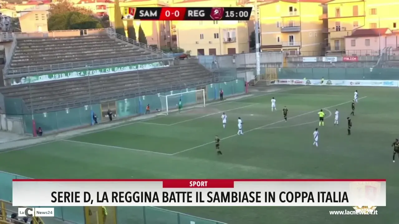 Serie D, la Reggiana batte il Sambiase in Coppa Italia