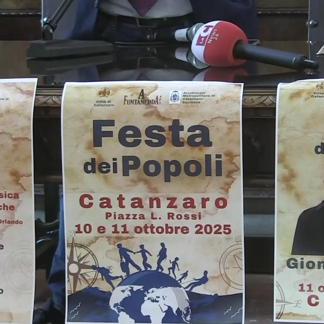 A Catanzaro la terza Festa dei Popoli: nel centro storico piatti tipici e canti tradizionali