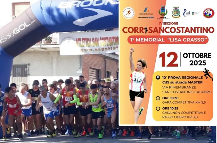 Campionati regionali di corsa su strada, tutto pronto a San Costantino Calabro\n