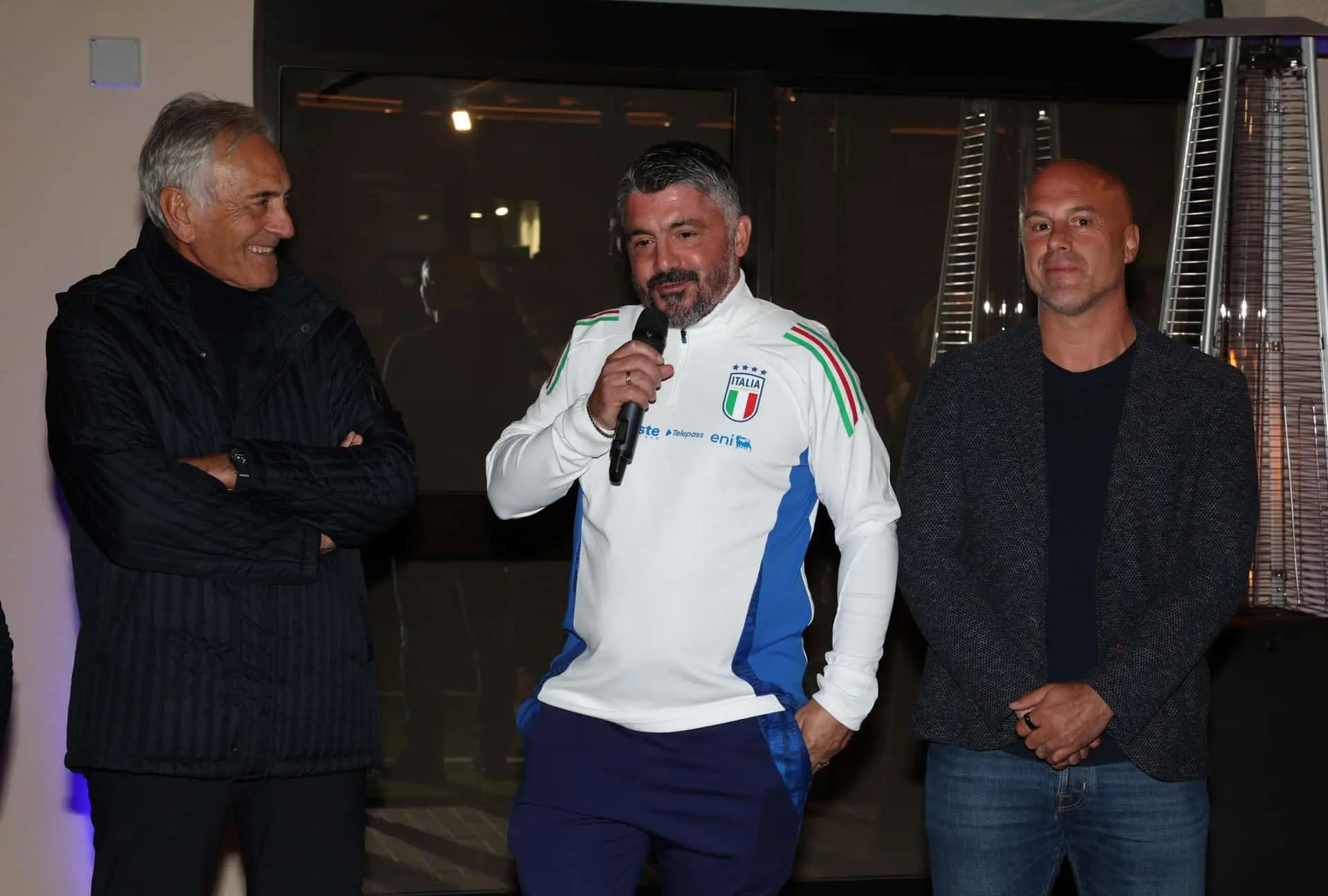 \u00A0Museo del Calcio, Gattuso promette: «Vi porterò le scarpette del Mondiale, vado in Calabria a prenderle»\u00A0\n