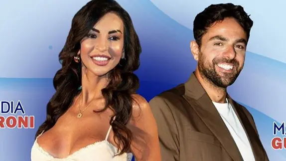 <p>I conduttori&nbsp;Claudia Cesaroni e Marco Guacci</p>\\n