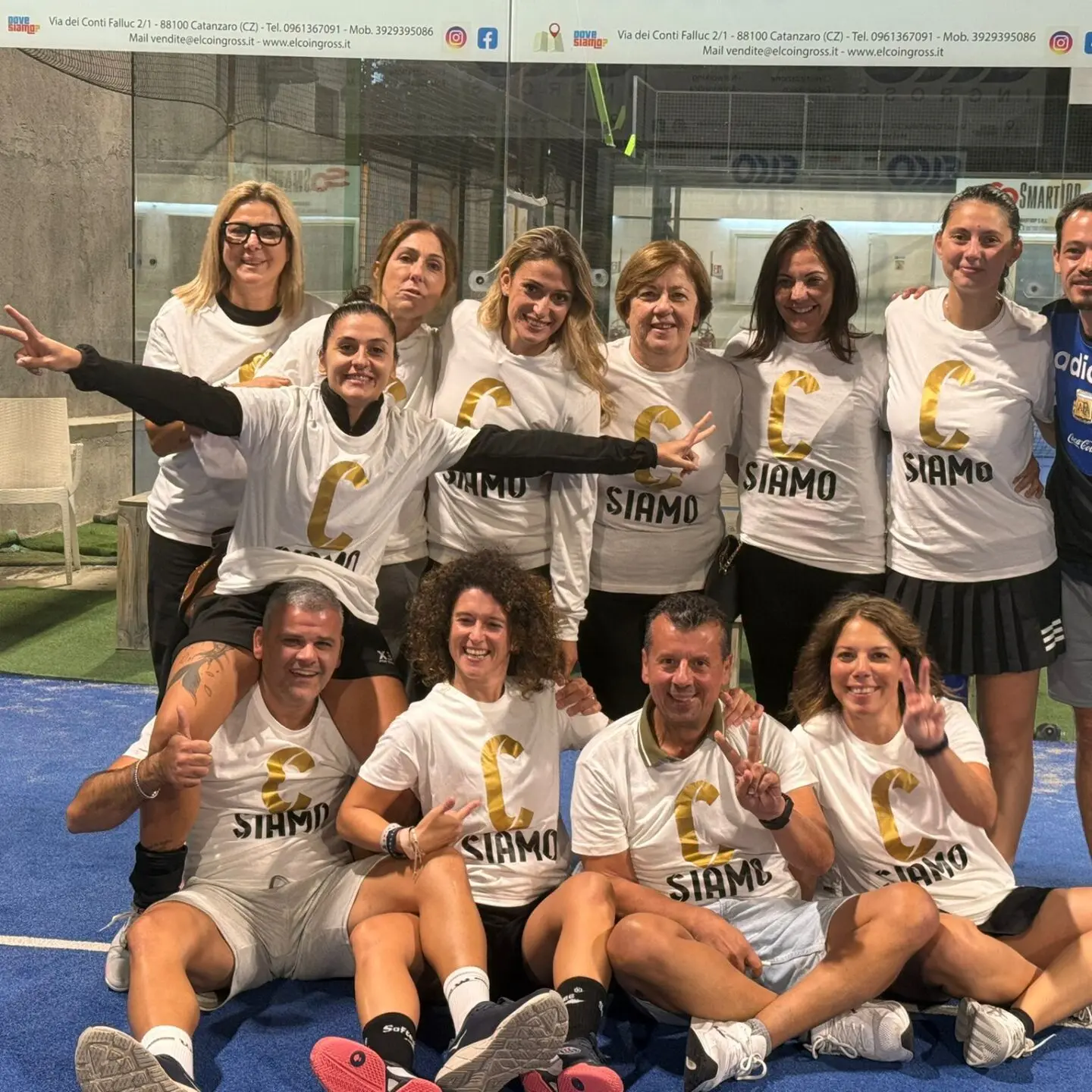 Padel, la seconda squadra Mirabella conquista la Serie C