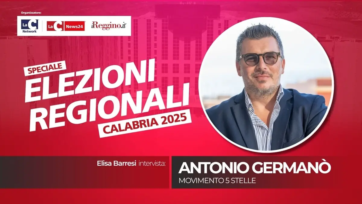 SPECIALE ELEZIONI | Germanò: «Ribelliamoci alla rassegnazione, la Calabria merita dignità»
