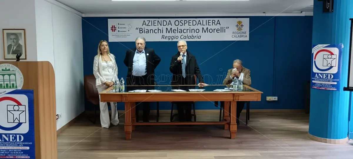 Reggio, al Gom la XXXIV Giornata Nazionale del Dializzato: «Un grido per la vita, la dignità e il futuro dei malati renali»