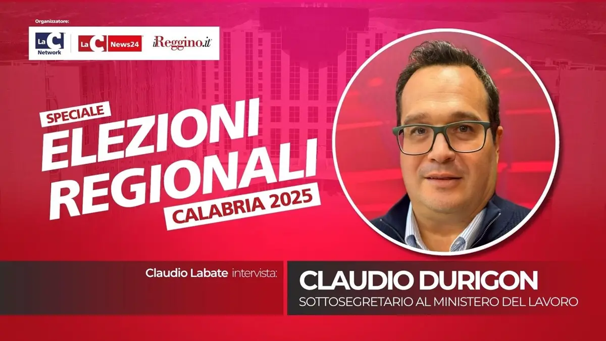 SPECIALE REGIONALI ’25 | Durigon: «Leali con Occhiuto, ma abbiamo chiesto più collegialità. Reggio? Vogliamo riprenderci la città» - VIDEO