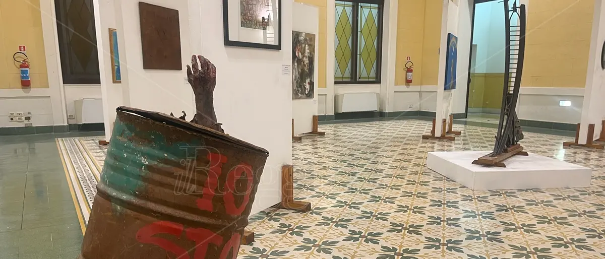 Reggio, dialoghi e visioni per la Pace: a palazzo Alvaro l'arte esplora la contemporaneità - FOTO e VIDEO