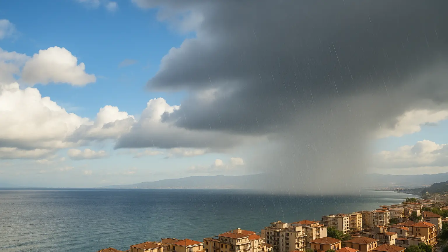 Meteo Reggio Calabria, cieli poco nuvolosi e possibili piogge pomeridiane\n