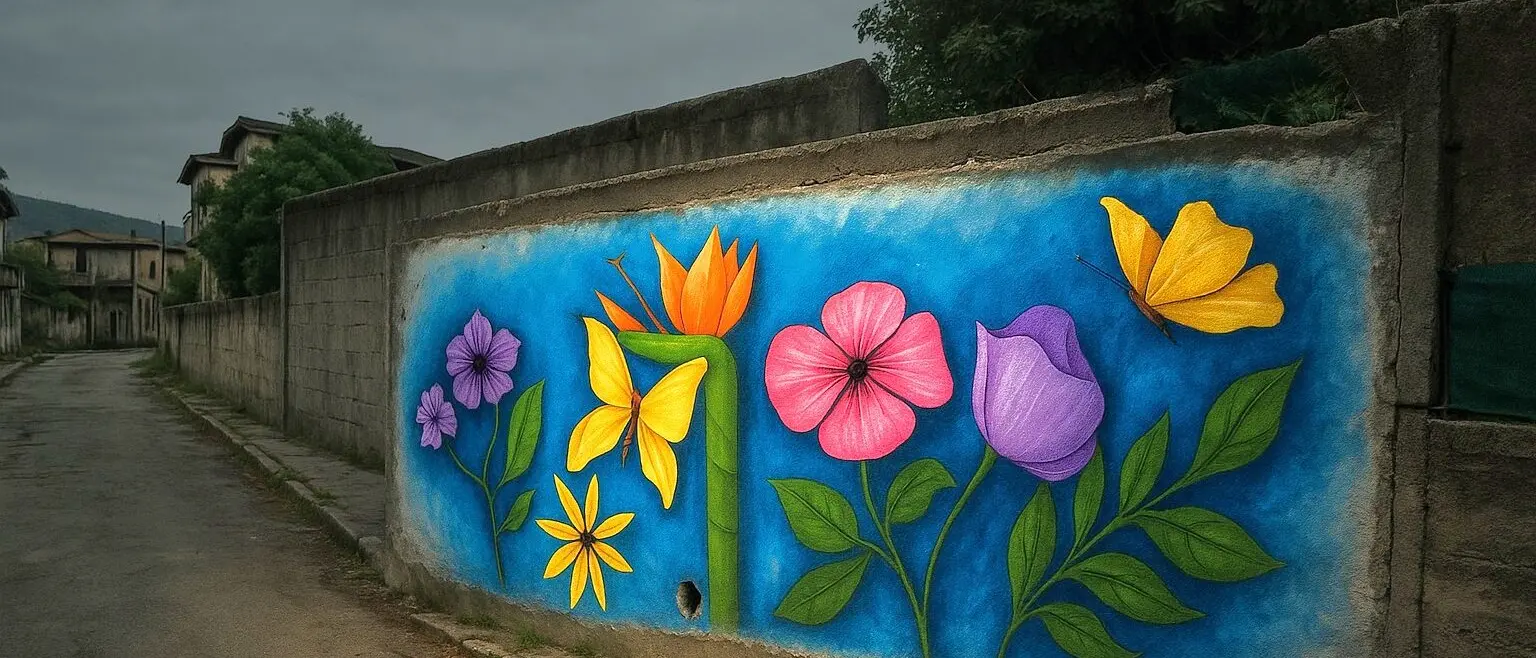 Condivisione, memoria e rigenerazione: i sogni di Leo colorano le “stradelle” di Africo