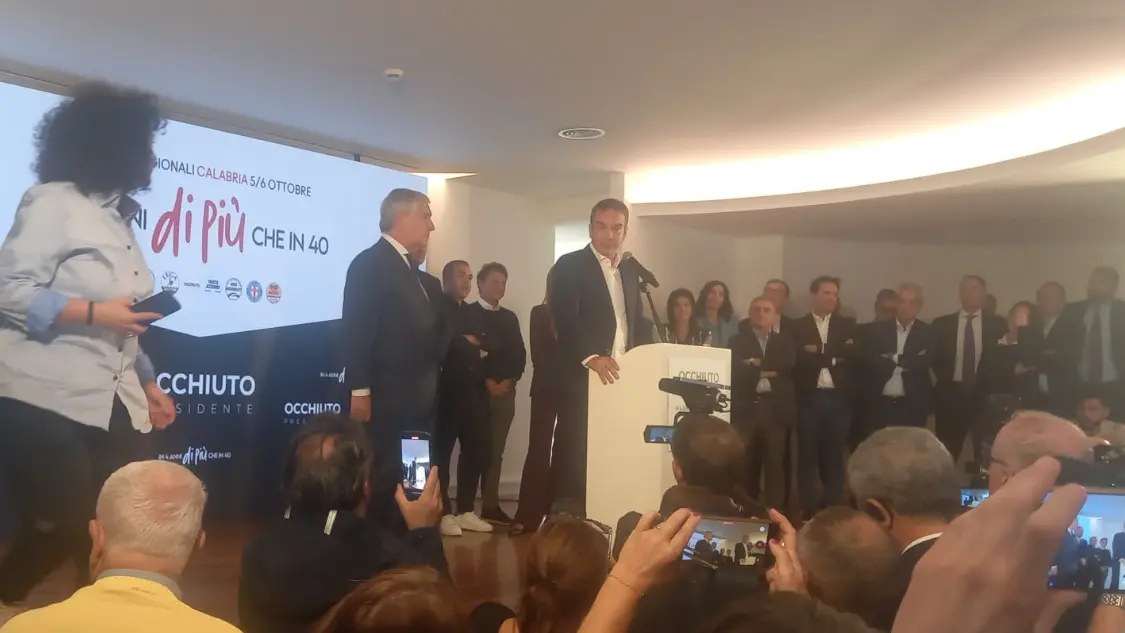 Regionali Calabria, Occhiuto: «Orgoglioso dei calabresi, premiato il lavoro e non le promesse»