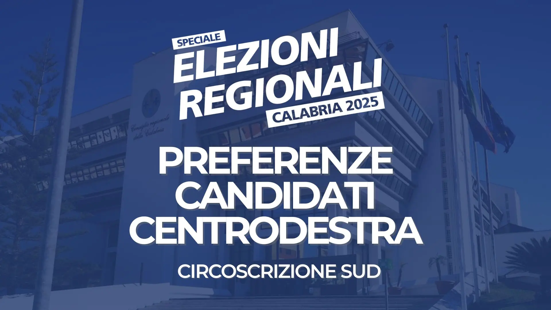 Regionali 2025, risultati e preferenze circoscrizione Sud per il centrodestra di Occhiuto