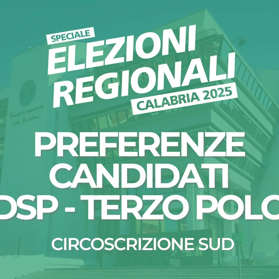 Regionali 2025, risultati e preferenze circoscrizione sud per la lista di Toscano