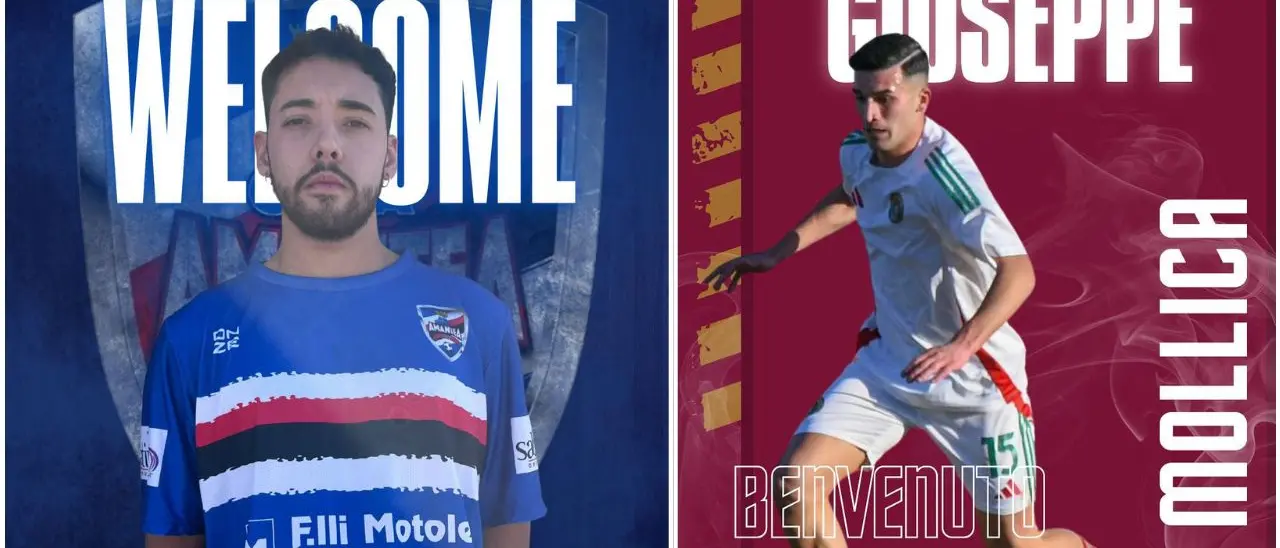 Dilettanti, il mercato non chiude mai: Reggioravagnese, ecco il\u00A0centrocampista Mollica. L'Amantea ingaggia Valor\n