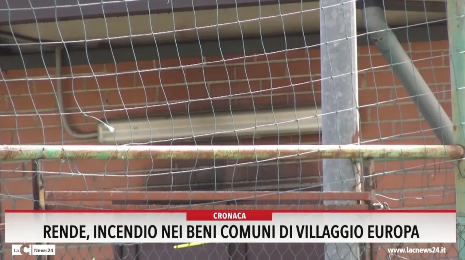 Incendio a Villaggio Europa, il Municipio di Rende presenta denuncia contro ignoti