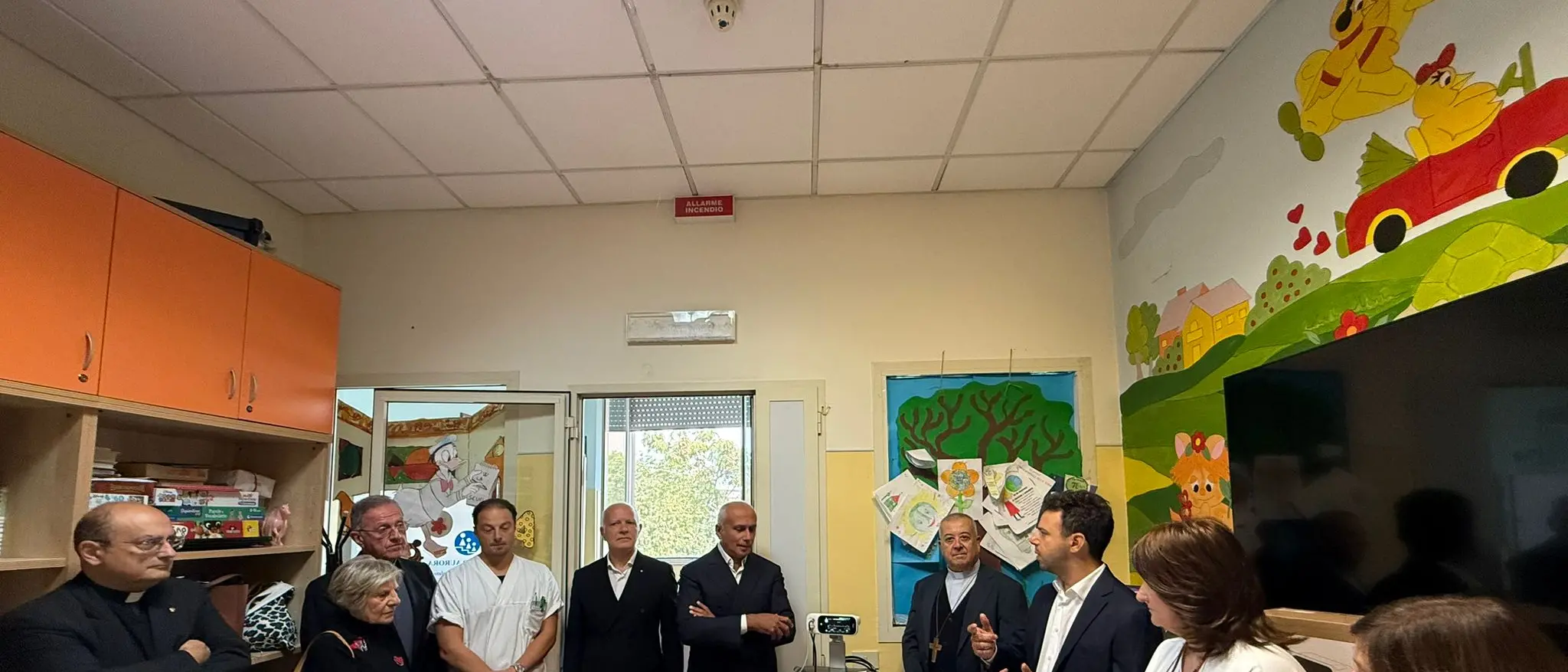 Cosenza, sette nuovi pulsossimetri a muro per il reparto di Pediatria