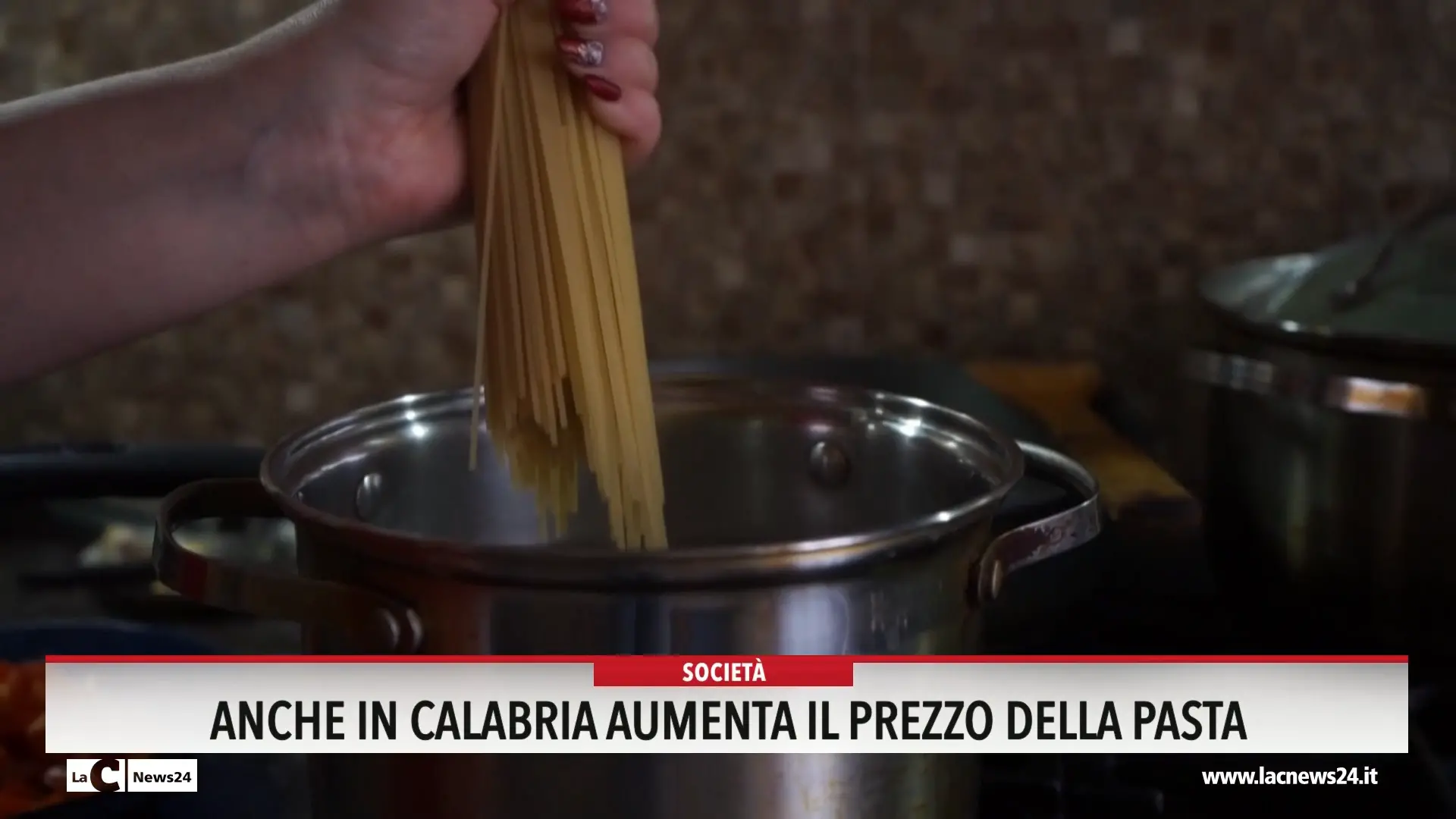 Anche in Calabria aumenta il prezzo della pasta