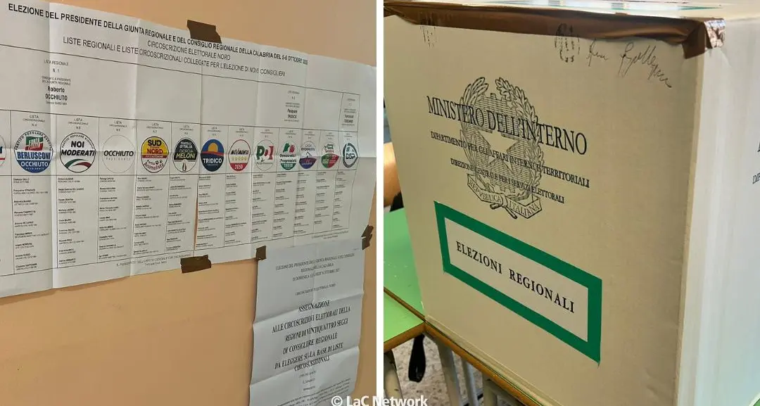 Regionali Calabria, istanze di riconteggio in Corte d'Appello: a rischio i due seggi di Noi Moderati