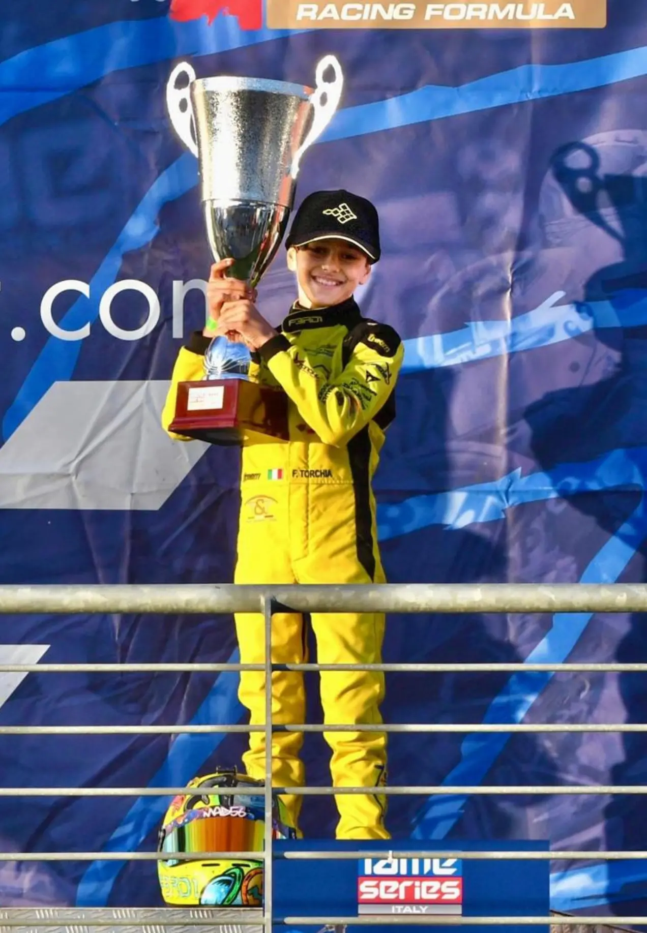 A 9 anni il pilota lametino Ferdinando Torchia vince il Campionato Iame Series Racing Formula Italy\n