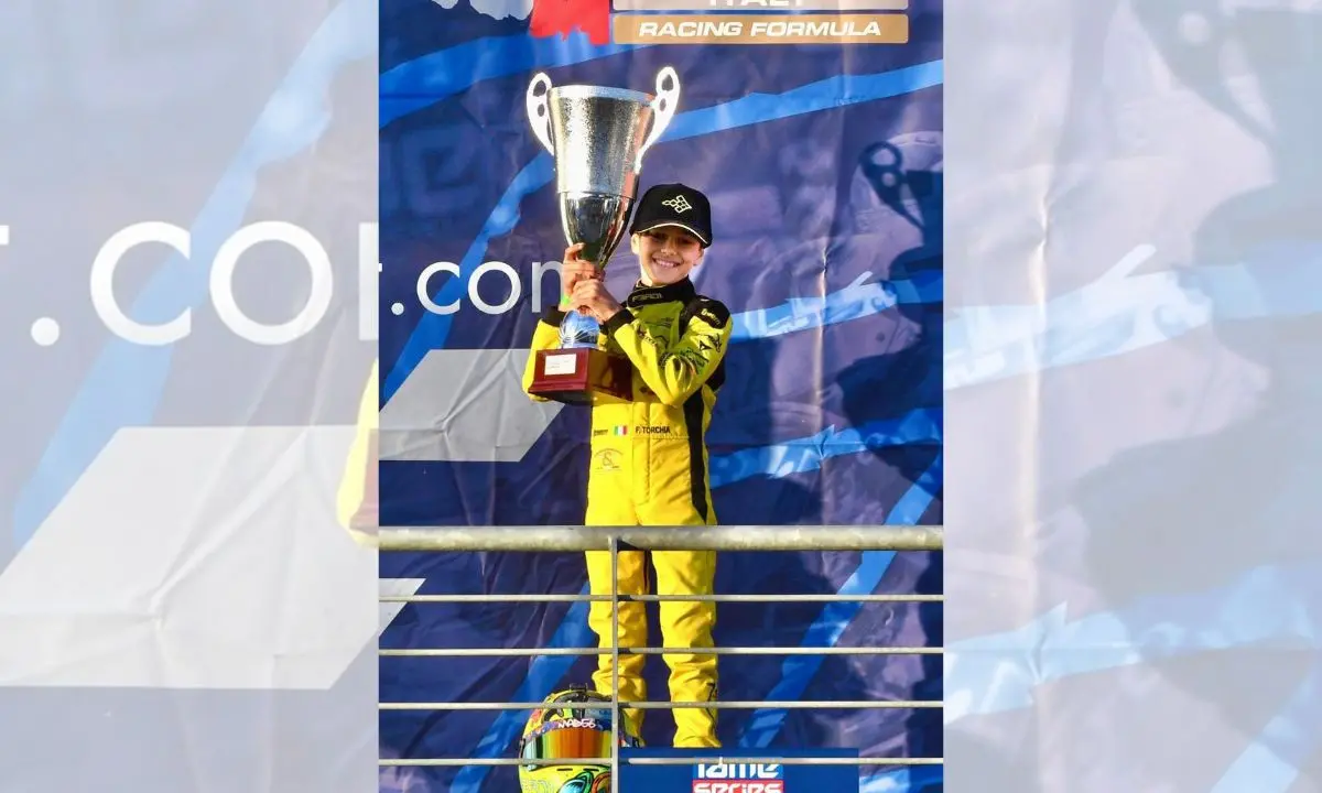 Il piccolo campione Ferdinando Torchia trionfa nel Campionato Iame Series Racing Formula Italy\n