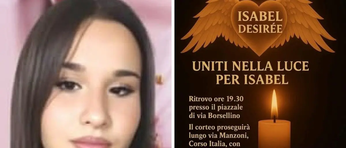 Taverna di Montalto si illumina per Isabel: fiaccolata in memoria della 16enne morta a Roma\n