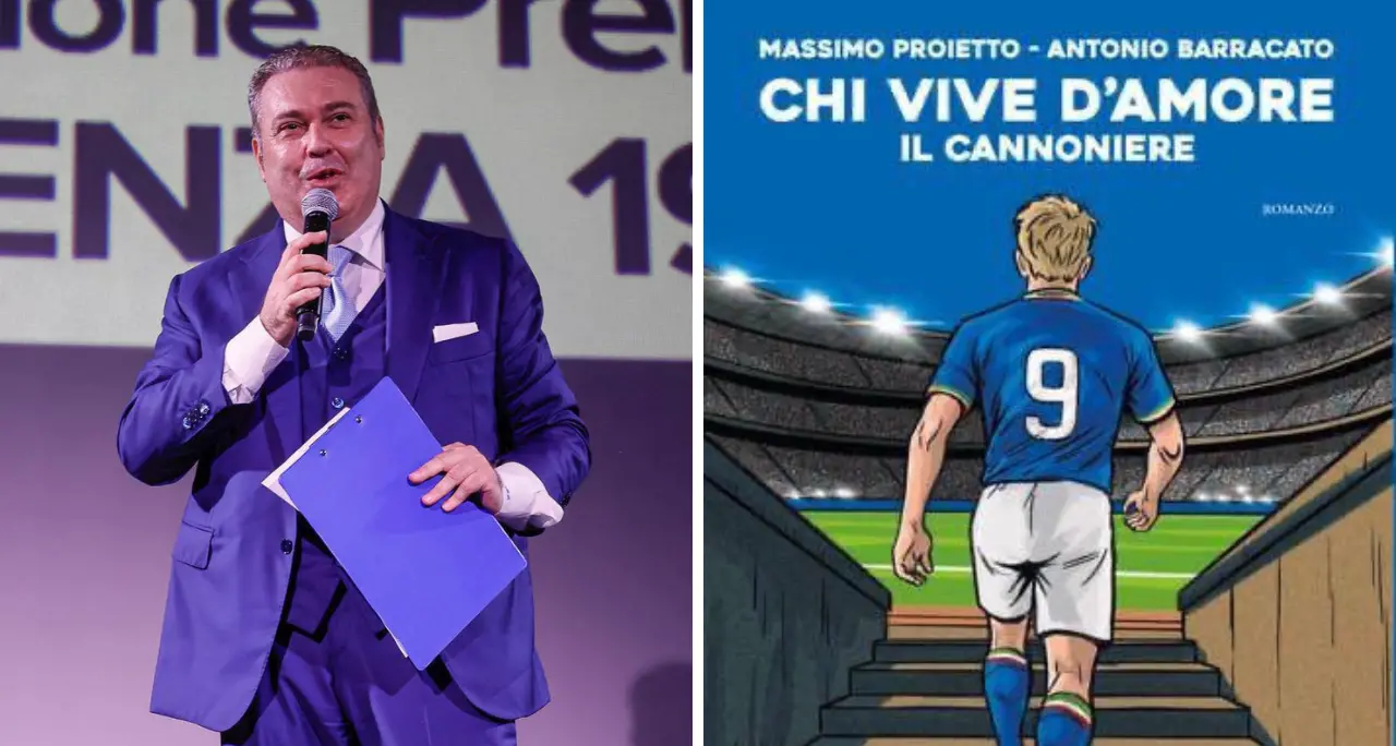“Chi vive d’amore – Il cannoniere”, il calcio che salva la vita nel libro del calabrese Massimo Proietto