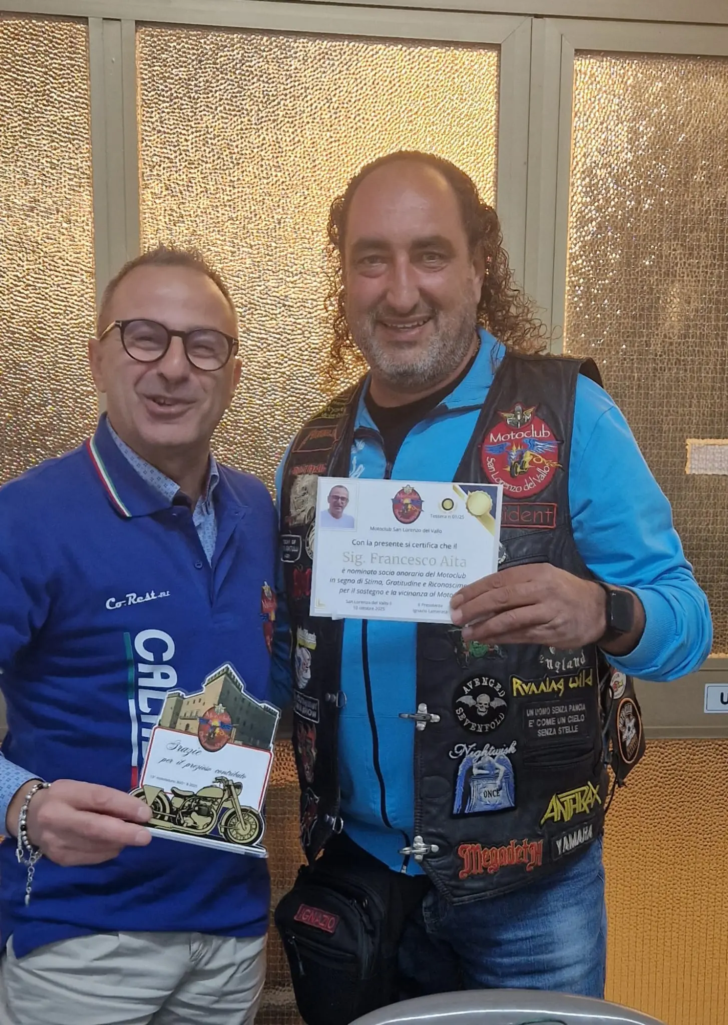 Motoclub San Lorenzo, Lamerata resta presidente
