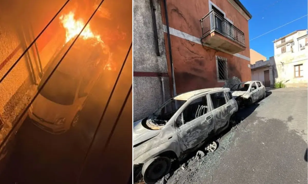 Villapiana, due auto in fiamme: il rogo è “politico”