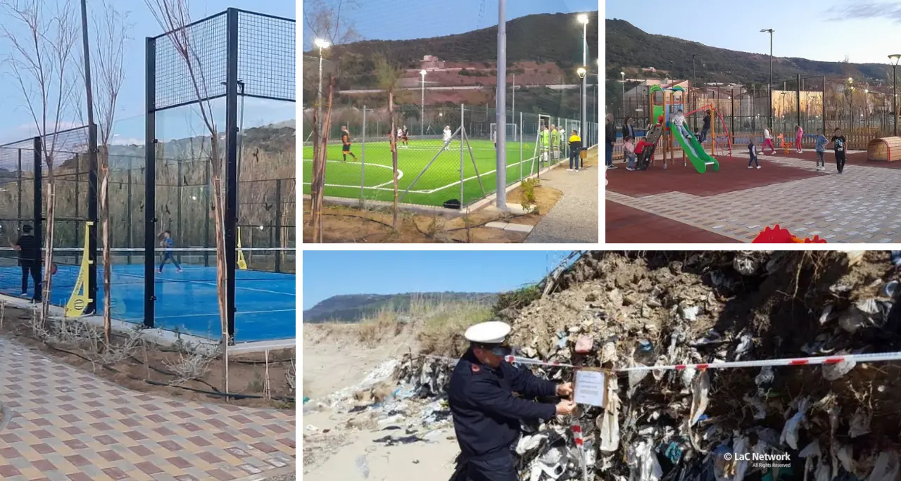 Pizzo, un\u00A0centro sportivo dove c’erano tonnellate di rifiuti: cancellata la vergogna della discarica della Marinella\n