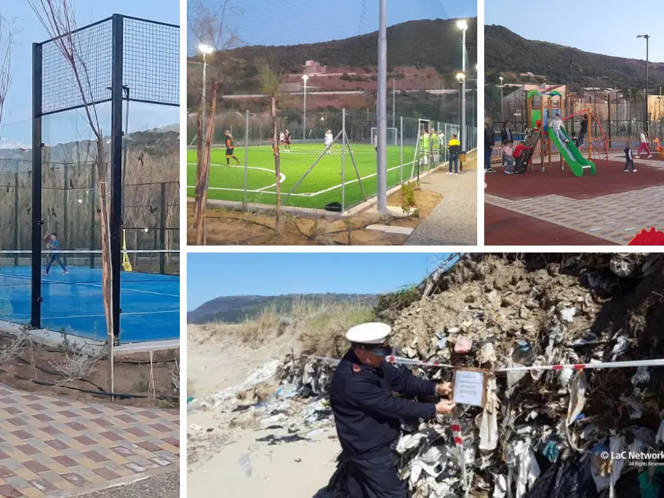Pizzo, un centro sportivo dove c’erano tonnellate di rifiuti: cancellata la vergogna della discarica della Marinella