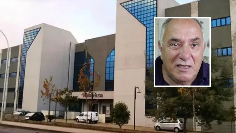 <p>Il nuovo Tribunale di Vibo e nel riquadro il veterinario Francesco Massara</p>\\n