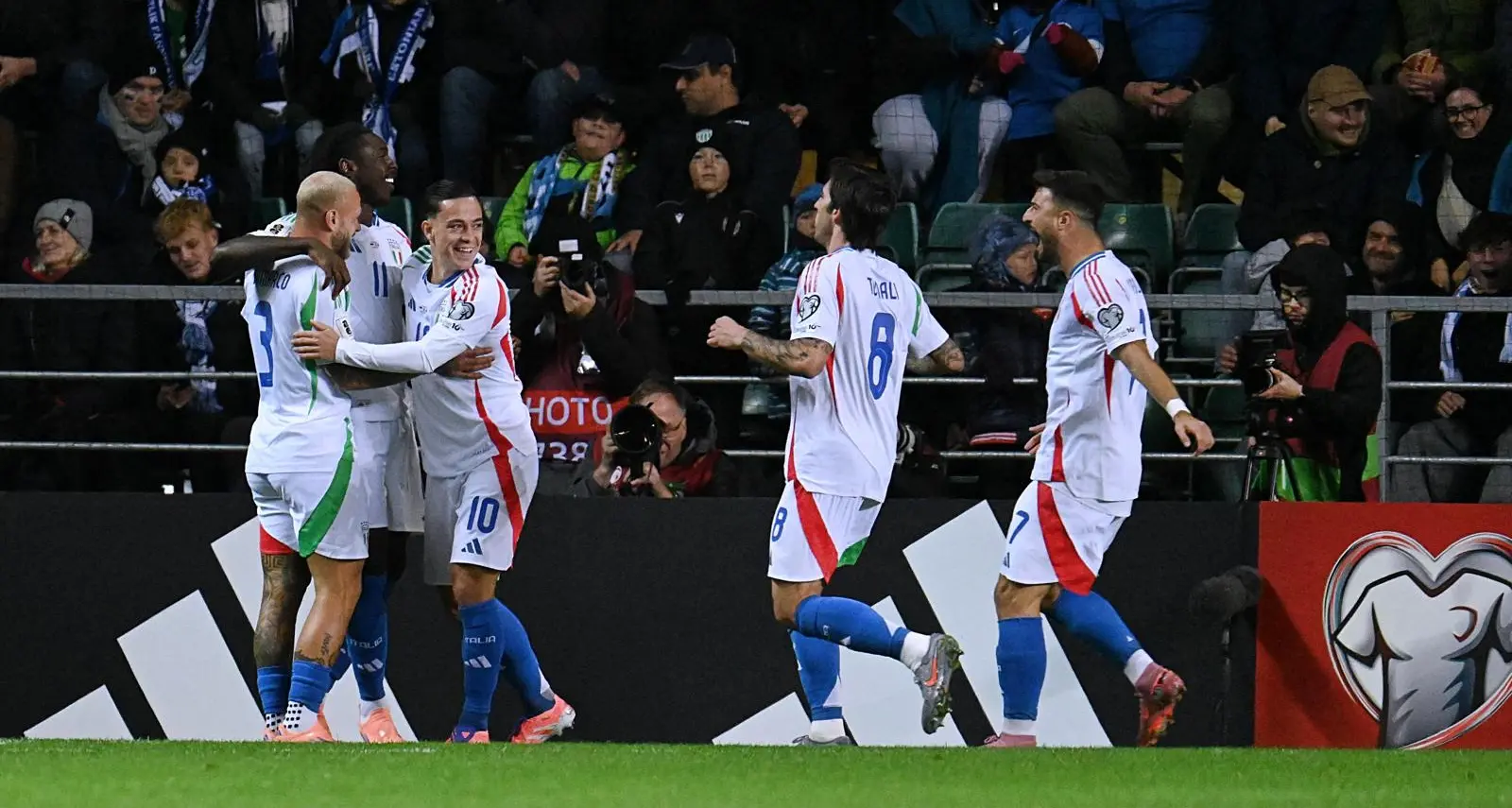 Qualificazioni Mondiali, l’Italia di Gattuso vince anche in Estonia: a Tallinn finisce 1-3\n