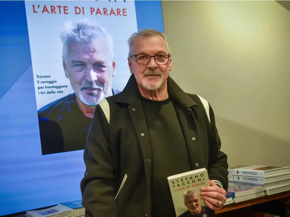 L’ex portiere della Nazionale Stefano Tacconi si racconta a Spilinga dopo l’aneurisma del 2022